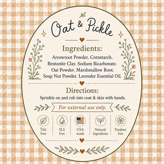 Oat So Lovely Anti-Itch Oatmeal Powder for Dogs & Cats