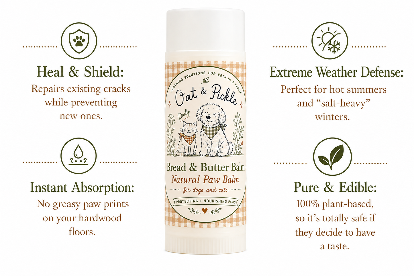 Bread & Butter All Natural Paw Balm